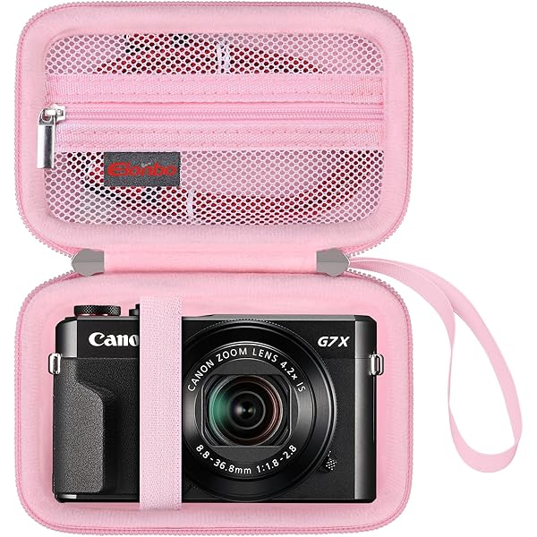 Canon PowerShot G7 X Mark II （SDケース付き） Amazon.com : Easy Hood G7X Mark II Case G7X Camera Silicone